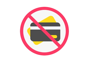 No upfront costs