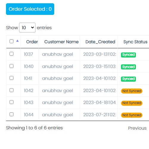 Auto fulfillment