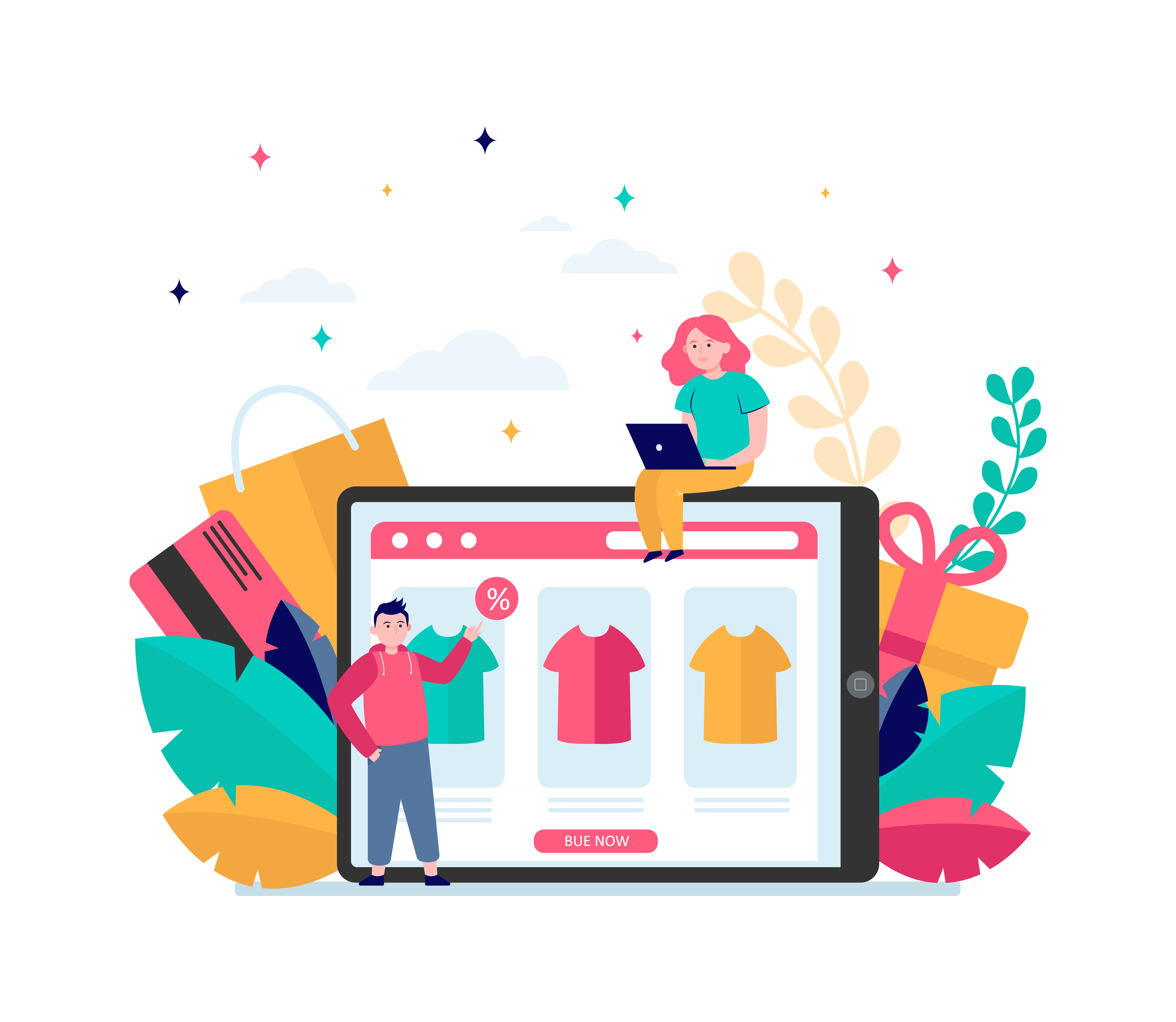 Create products to sell